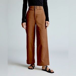 The Organic Wide-Leg Pant